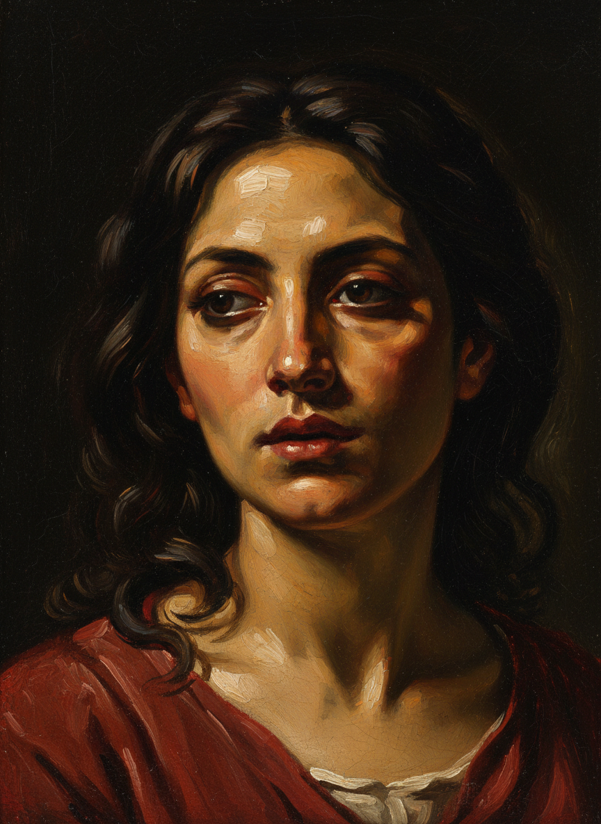 Mais ce visage avait la couleur du soleil et la flamme du désir : c'était celui de Marie.