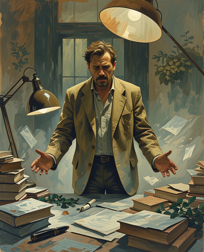 His life was a constant war with insensate objects that fell apart, or attacked him, or refused to function, or viciously got themselves lost as soon as they entered the sphere of his existence.