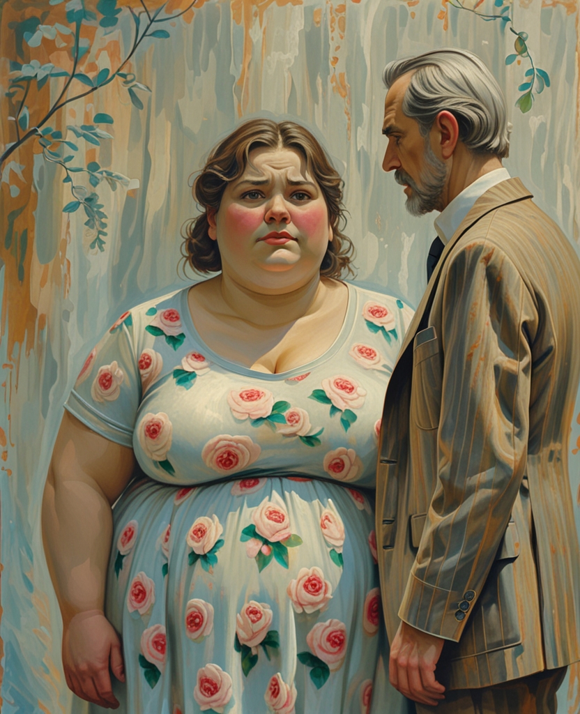 This Betty Bliss, a plump maternal girl of some twenty-nine summers, was a soft thorn in Pnin’s aging flesh.