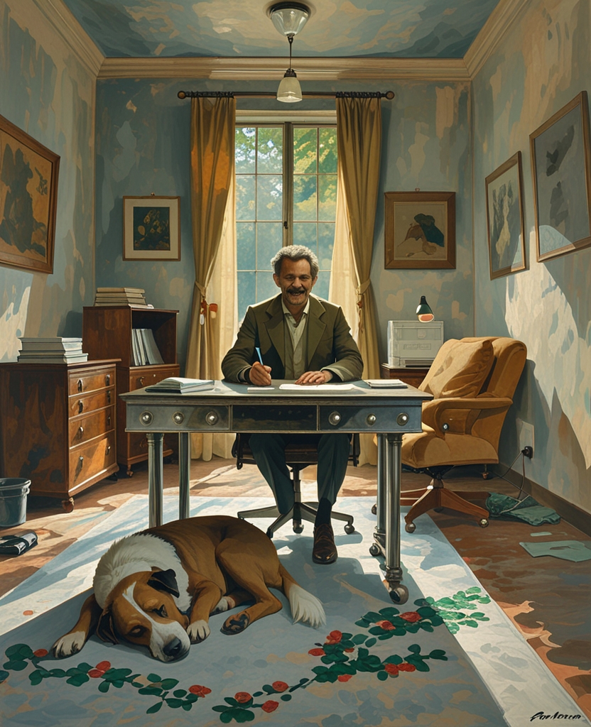 When, after a summer spent teaching in Washington, Pnin returned to his office,
