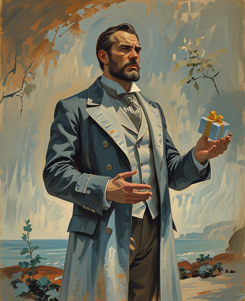 Eric Wind, a completely humorless pedant who believed that his English (acquired in a German high school) was impeccably pure, would mouth a stale facetious phrase, saying “the pond” for the ocean, with the confidential and arch air of one who makes his audience the precious gift of a fruity colloquialism.