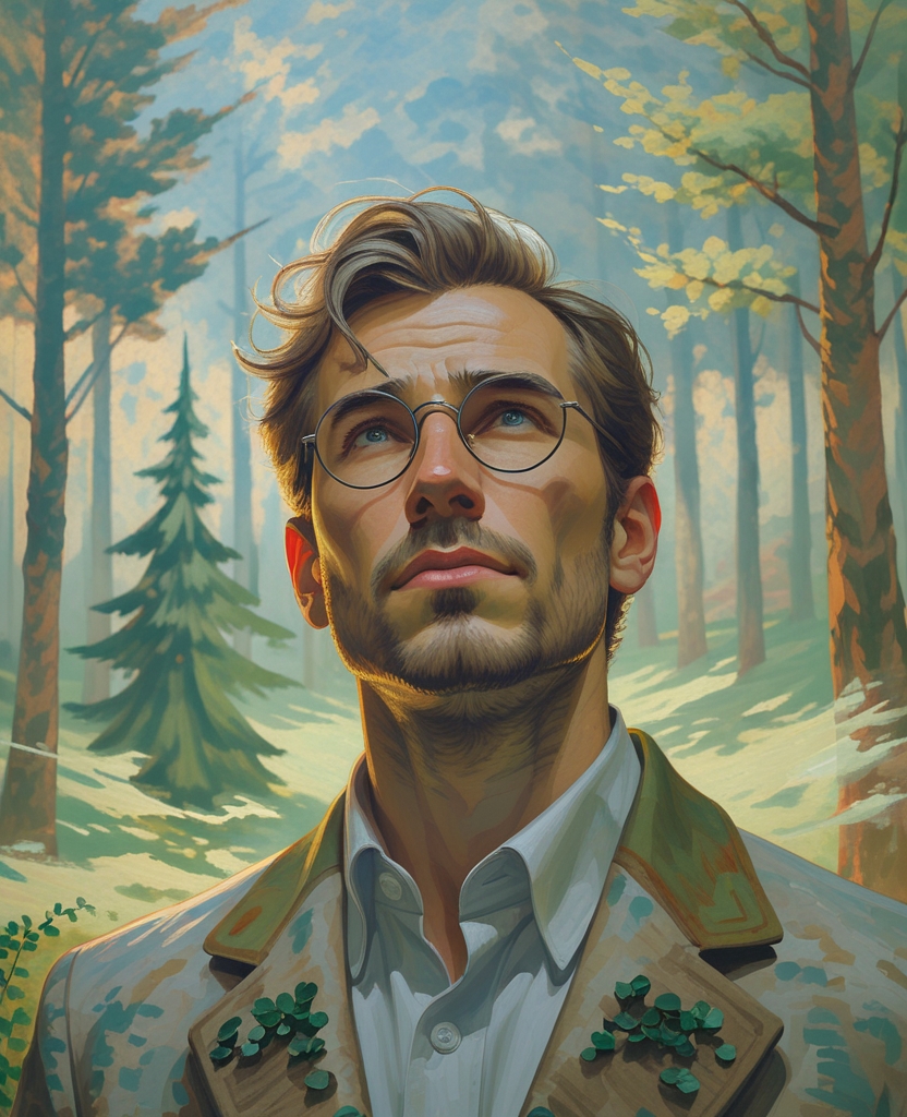 “I can tell you the exact day,” said Pnin, blinking in the broken sunlight and inhaling the remembered tang of northern pines.