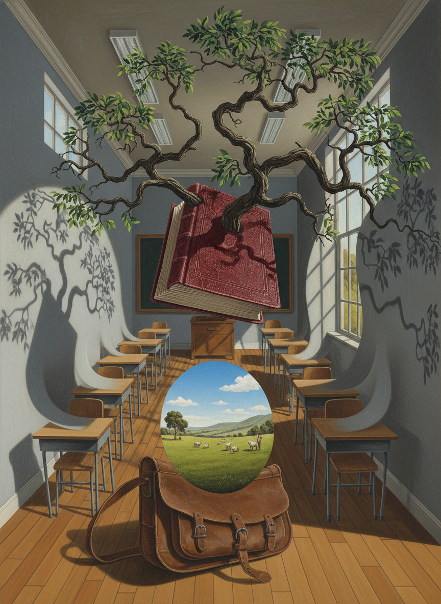 Sharing the family passion for reading didn’t endear Riverview to them at all; a book could be carried in a saddlebag or a jacket pocket and read with far more pleasure in the noonday shade of a wilga than in a Jesuit classroom.