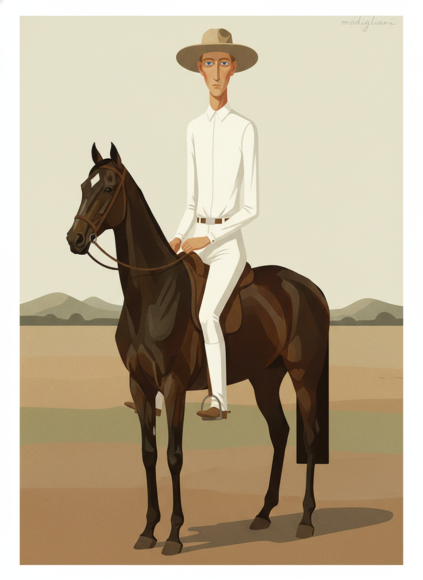 However, unlike most stockmen he preferred a white shirt and white moleskins to grey flannel and grey twill; somewhat of a dandy, she decided, amused.