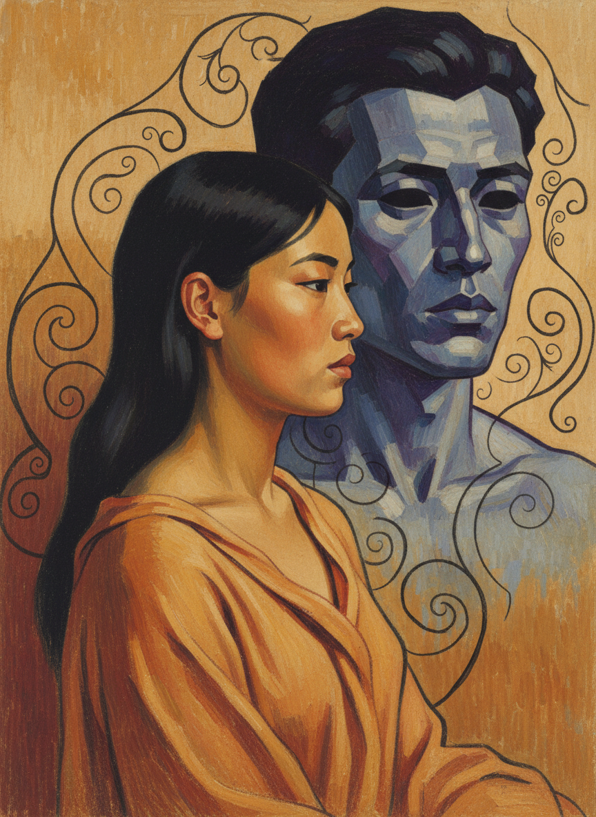 Not the way he looked at her: the mirth was something of his own and he had no love burning for her there; from the first moment of seeing Father Ralph kneeling in the dust of the Gilly station yard Meggie had seen love in his eyes.