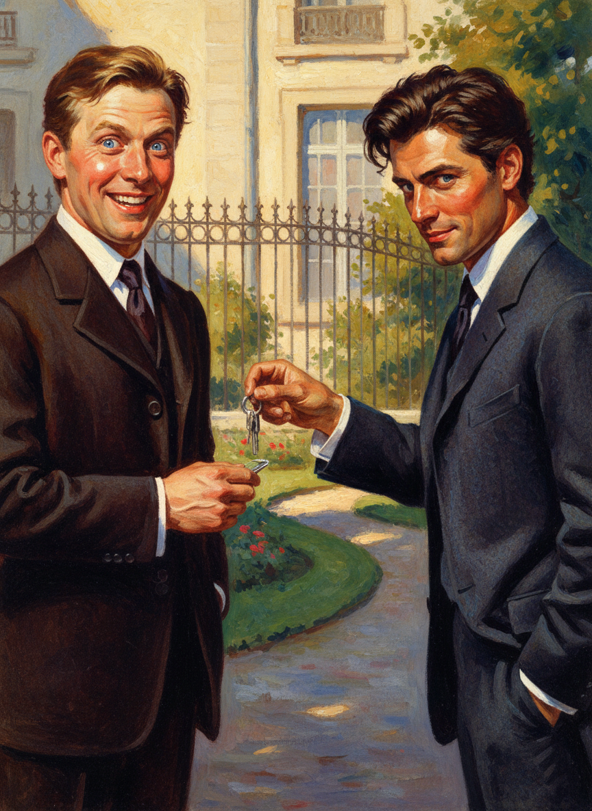 Flabbergasted, Bob handed over the keys to the new Rolls without a murmur; he had stared at Luke for a moment without speaking, then grinned.