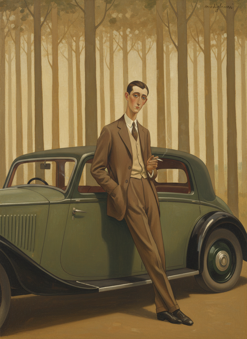 He fell silent again, smoking quietly and looking back across the roof of the Rolls at the stand of timber where the irate bird still twittered querulously.