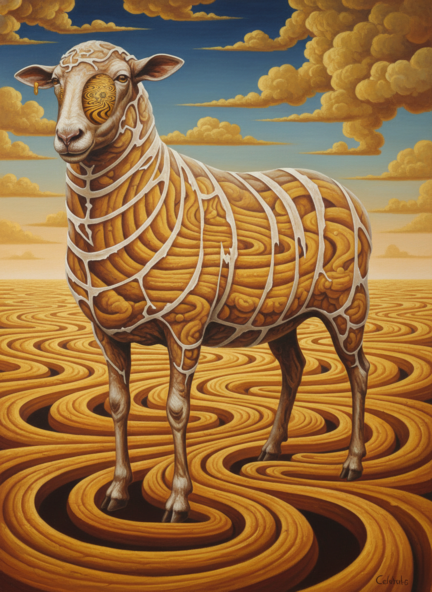 Nor did he mind the sheep, which were mostly a shearer’s nightmare; cobblers, wets, overgrowns, snobs, dags, fly-strikes, they came in all varieties, and they were all merinos, which meant wool all the way down to their hoofs and noses, and a cobbled fragile skin which moved like slippery paper.