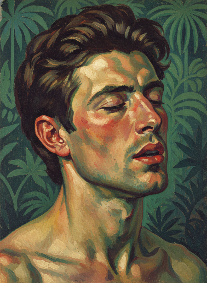 He did not cry out, only shuddered for a wrenching, drenching moment, and swallowed in the depths of his throat.