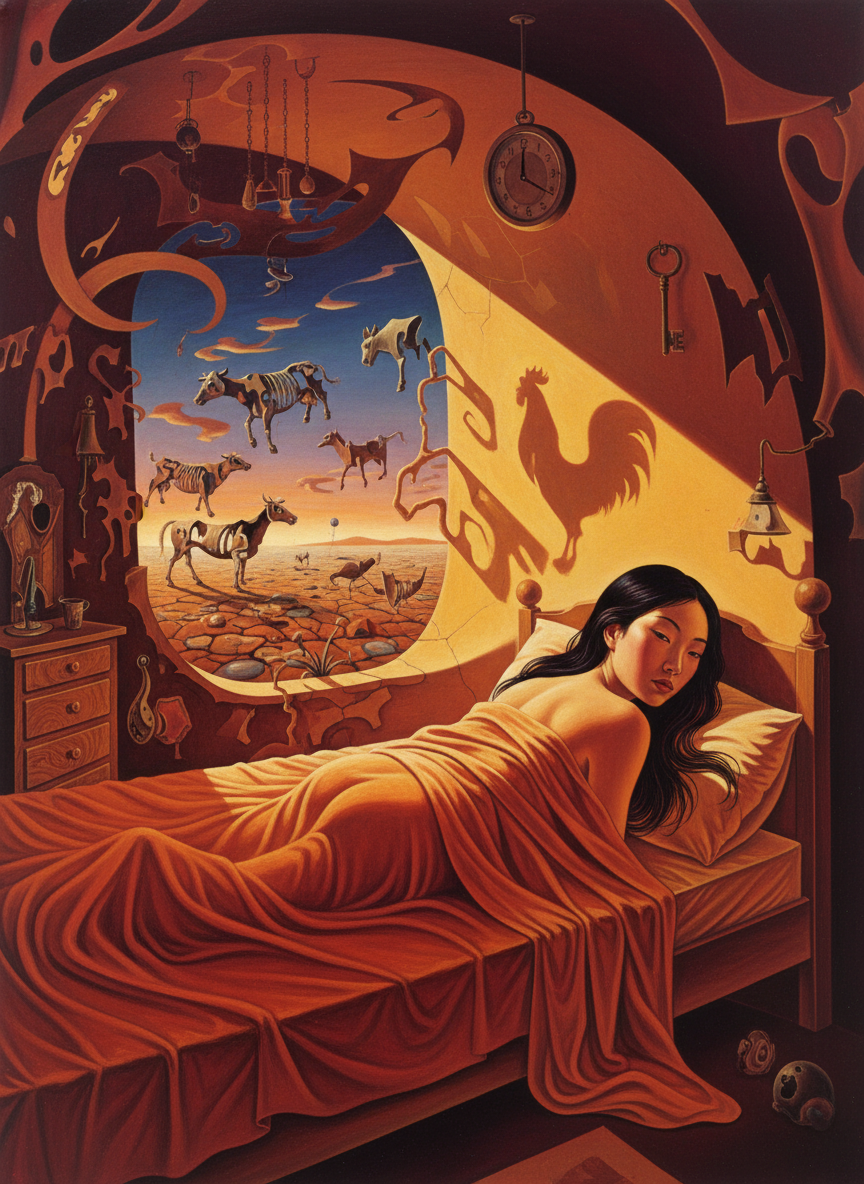 Luke woke, and rolled over, she felt him kiss her on the shoulder and was so tired, so homesick that she forgot modesty, didn’t care about covering herself.