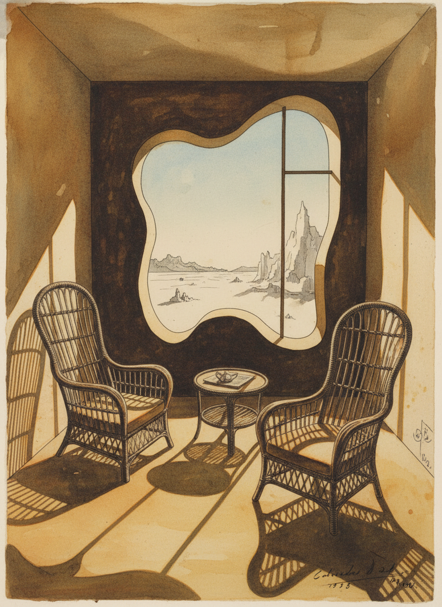 The room was austerely furnished, like the rest of the house, but it looked out on the only side of the house where the view was unimpeded by some sort of wind-break, and shared the same stretch of veranda as the living room, which seemed very bare to Meggie with its cane furniture and lack of fabric.