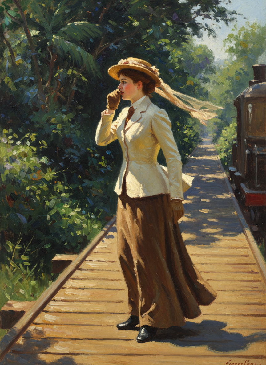 On the heavy, idle wind came a strong, sickening stench Meggie hadn’t stopped trying to get out of her nostrils since stepping off the train.