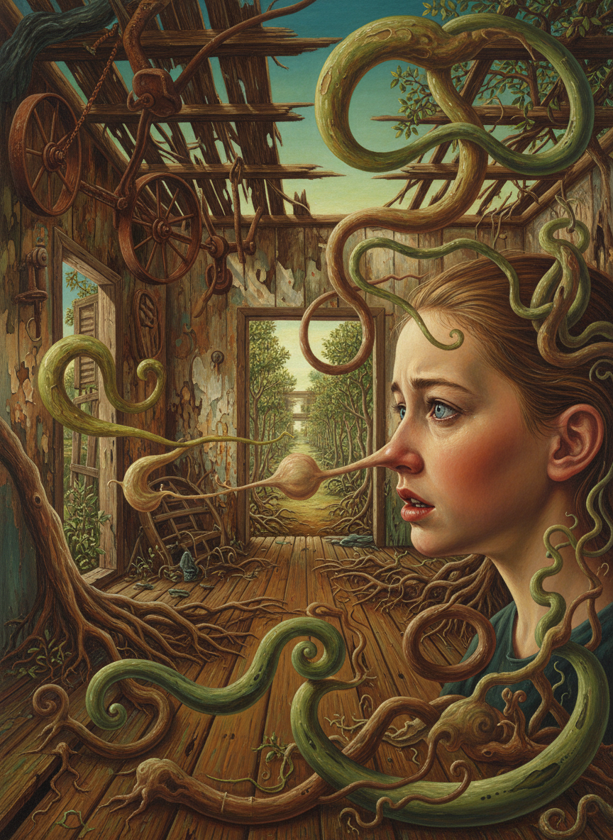 Meggie thought in despair, her nose twitching to yet another indescribably disgusting aroma.