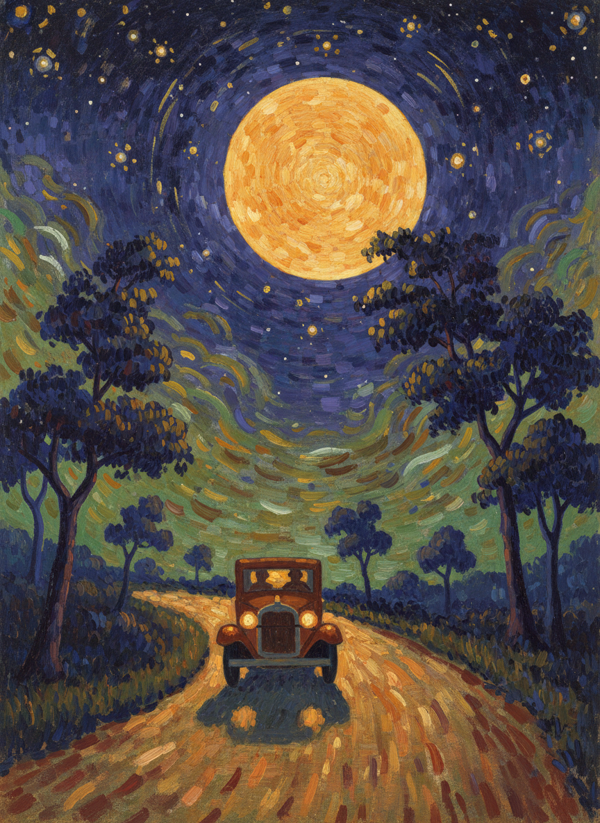 Yet as Arne drove them off in the wheezing old Ford, the last thing Meggie heard was the drifting dwindling lament “Flowers o’ the Forest,” bidding the revelers home.