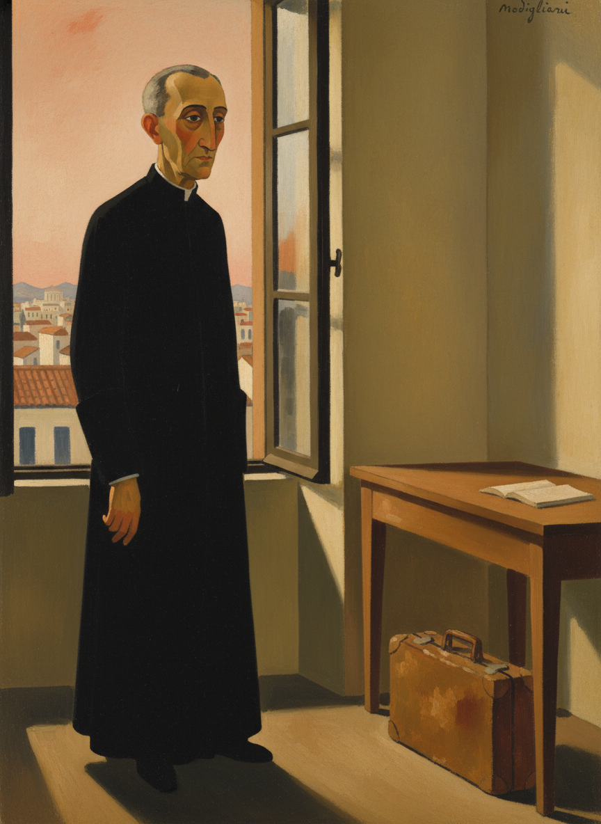 Archbishop di Contini-Verchese preferred to stay in a secular hotel than avail himself of the offered quarters in an Athens Orthodox palace.