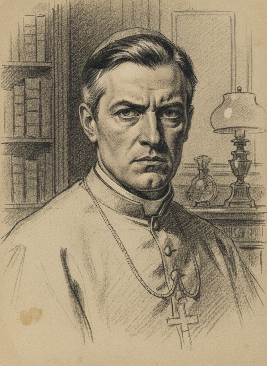 Bishop Ralph felt his shoulders tighten, a curious prickling of the skin around his ears.