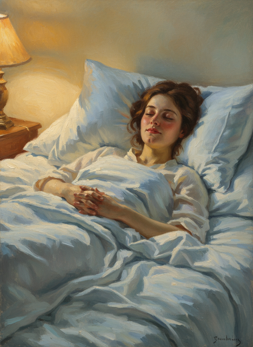 And it was heaven to sink into a soft cool bed, not have to lie still until one spot was sweat-saturated and then move carefully to a new spot, knowing the old one wouldn’t dry out anyway.