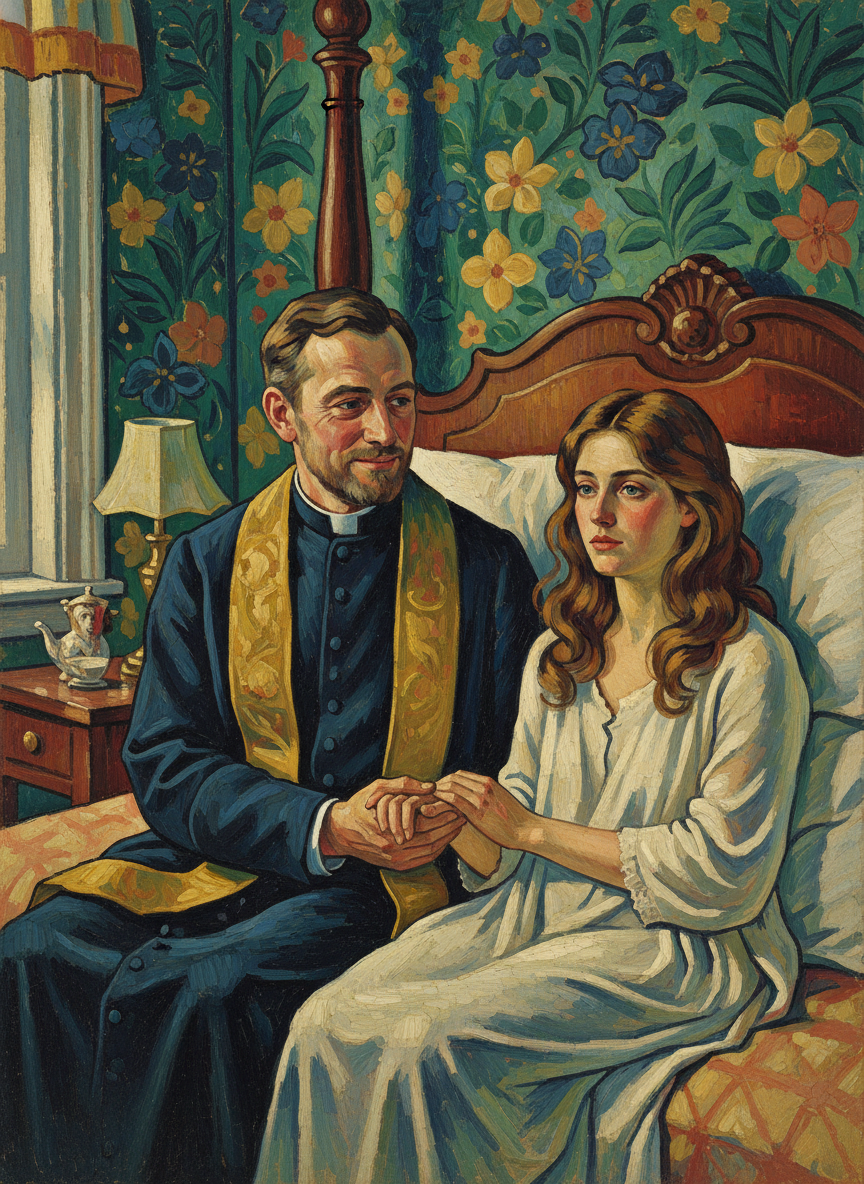 Archbishop Ralph smiled, sitting on the edge of the bed and taking Meggie’s pale hand.