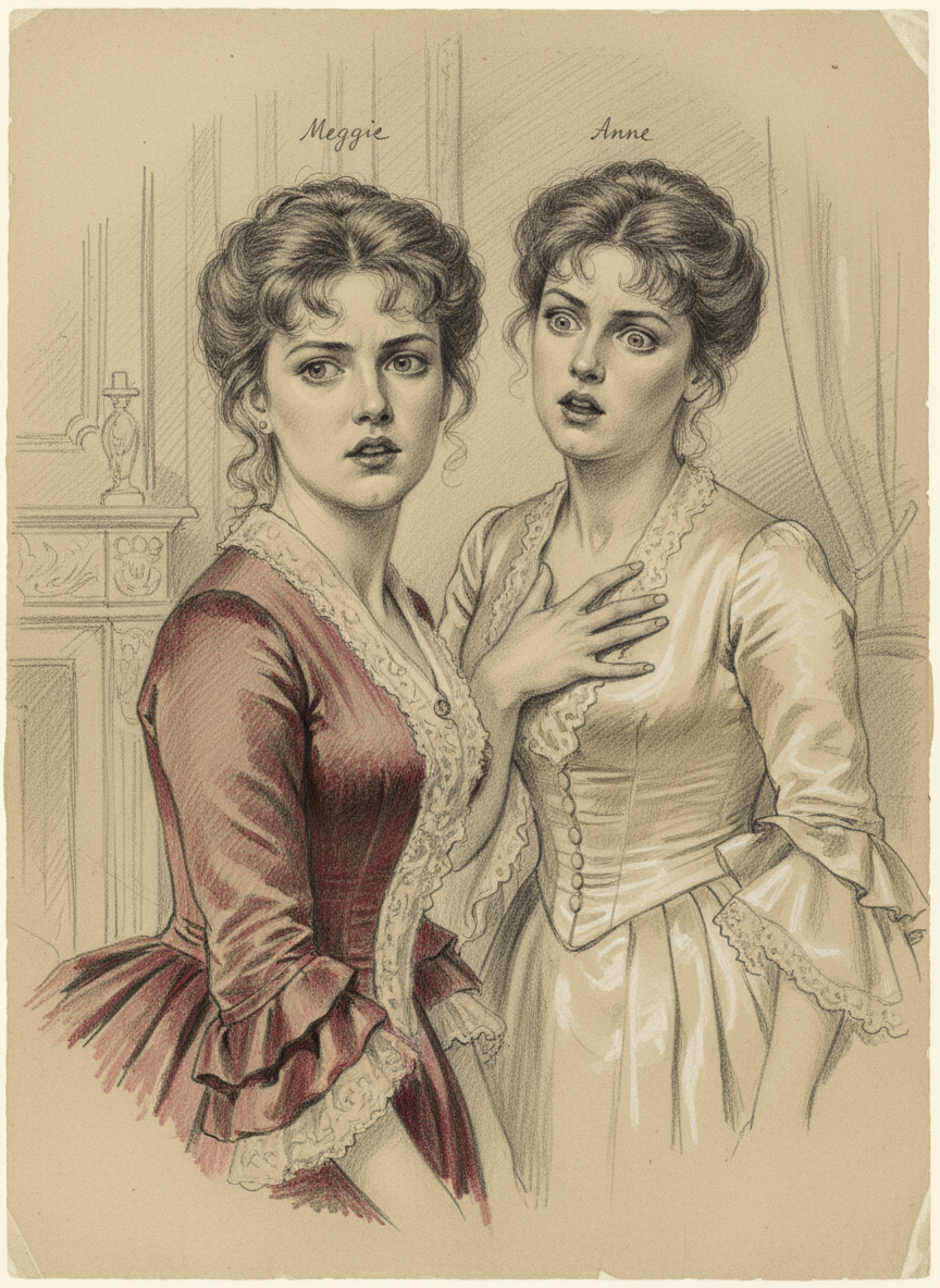 She licked her lips and stammered, “It could be a false alarm.”