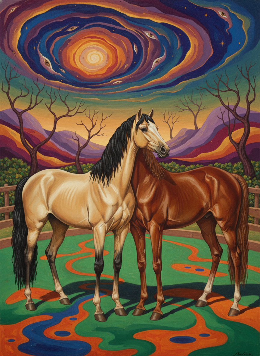 Meggie insisted she was happy with a stock horse, but Bob went over to Martin King’s to buy her two of his part-thoroughbred hacks—a creamy mare with a black mane and tail, and a leggy chestnut gelding.
