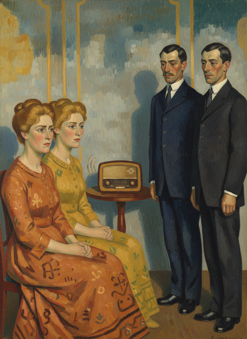 There was a long silence in the drawing room, broken by the megaphonal tones of a short-wave Neville Chamberlain speaking to the British people; Fee and Meggie looked at their men.