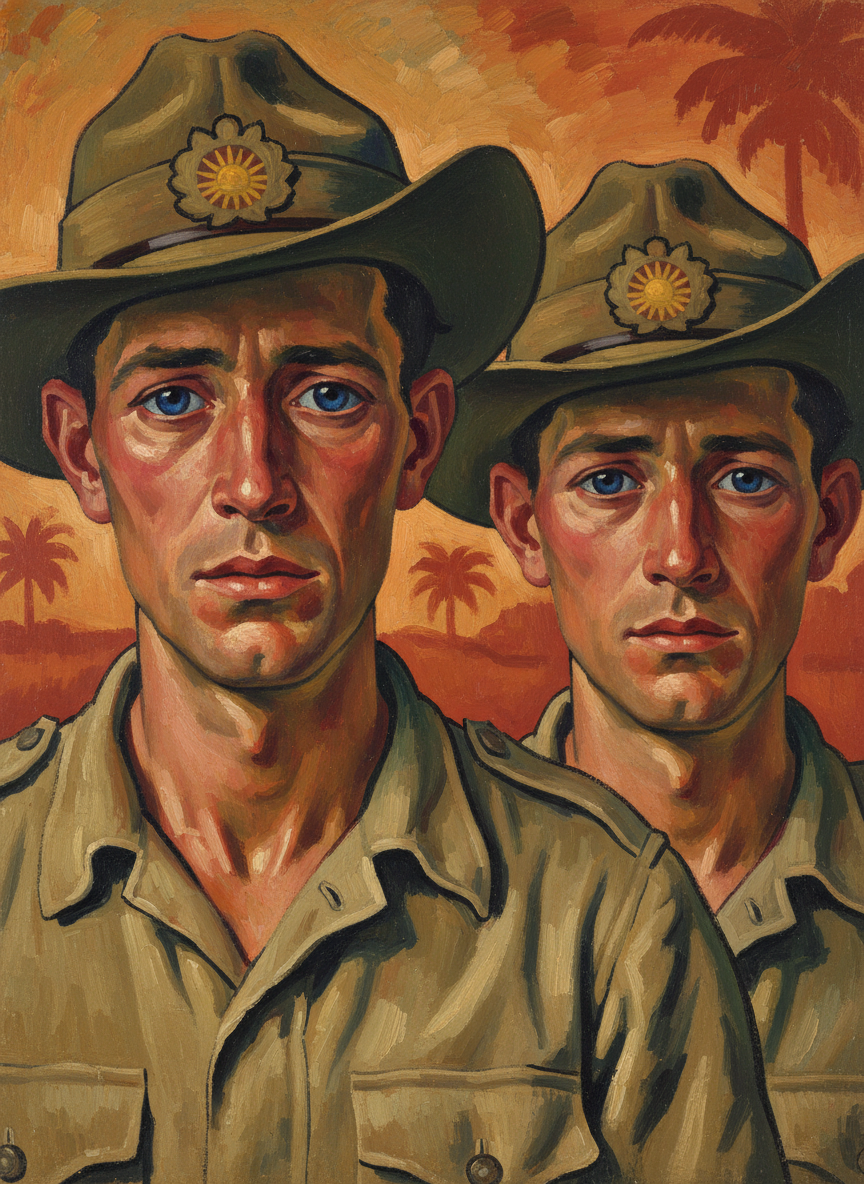It was in their eyes, blue as Paddy’s but sadder, without his gentleness.