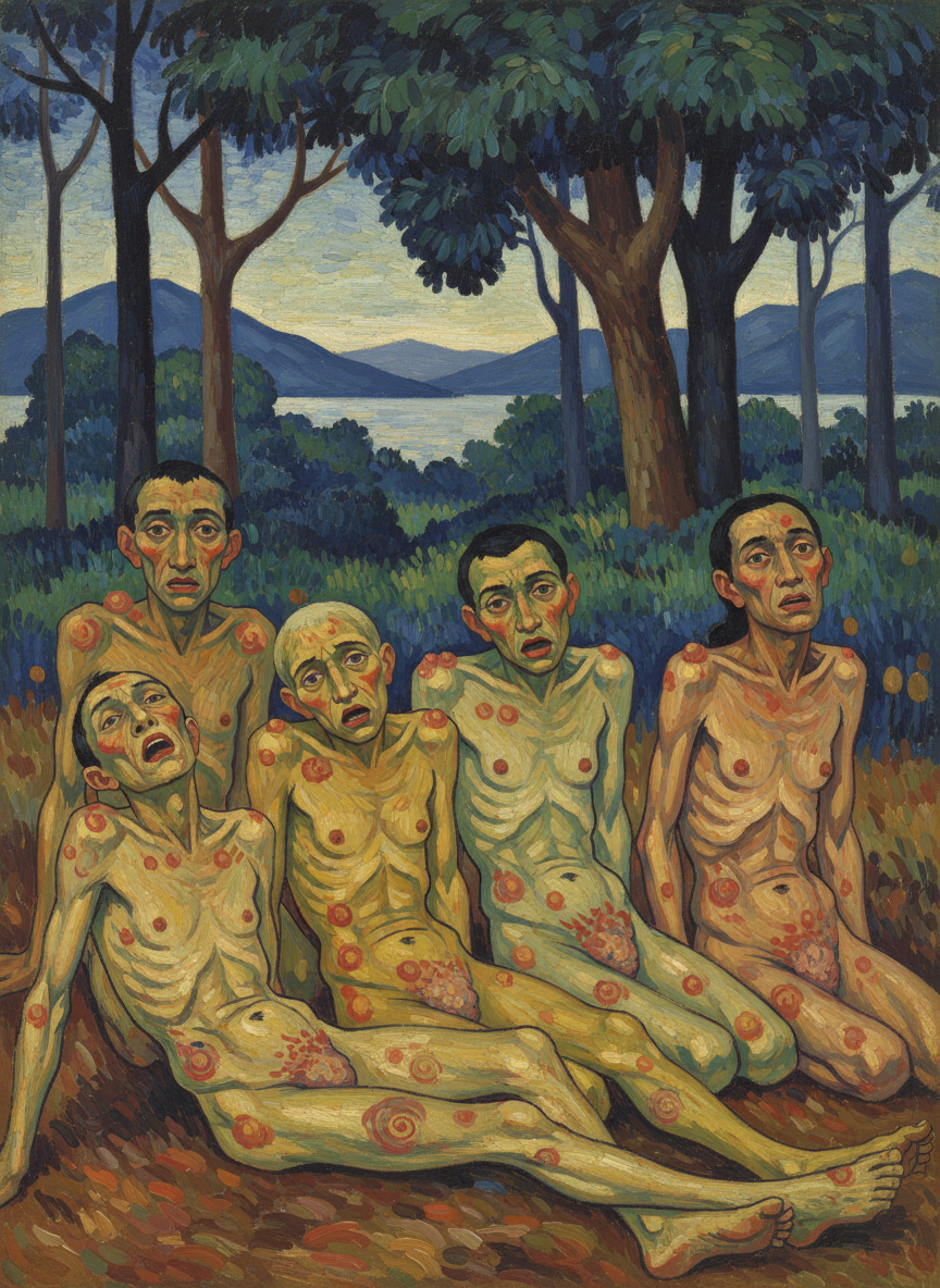 There were survivors of Kokoda in Port Moresby as well, victims not so much of the Japanese but of New Guinea, emaciated, masses of sores, delirious with fever.