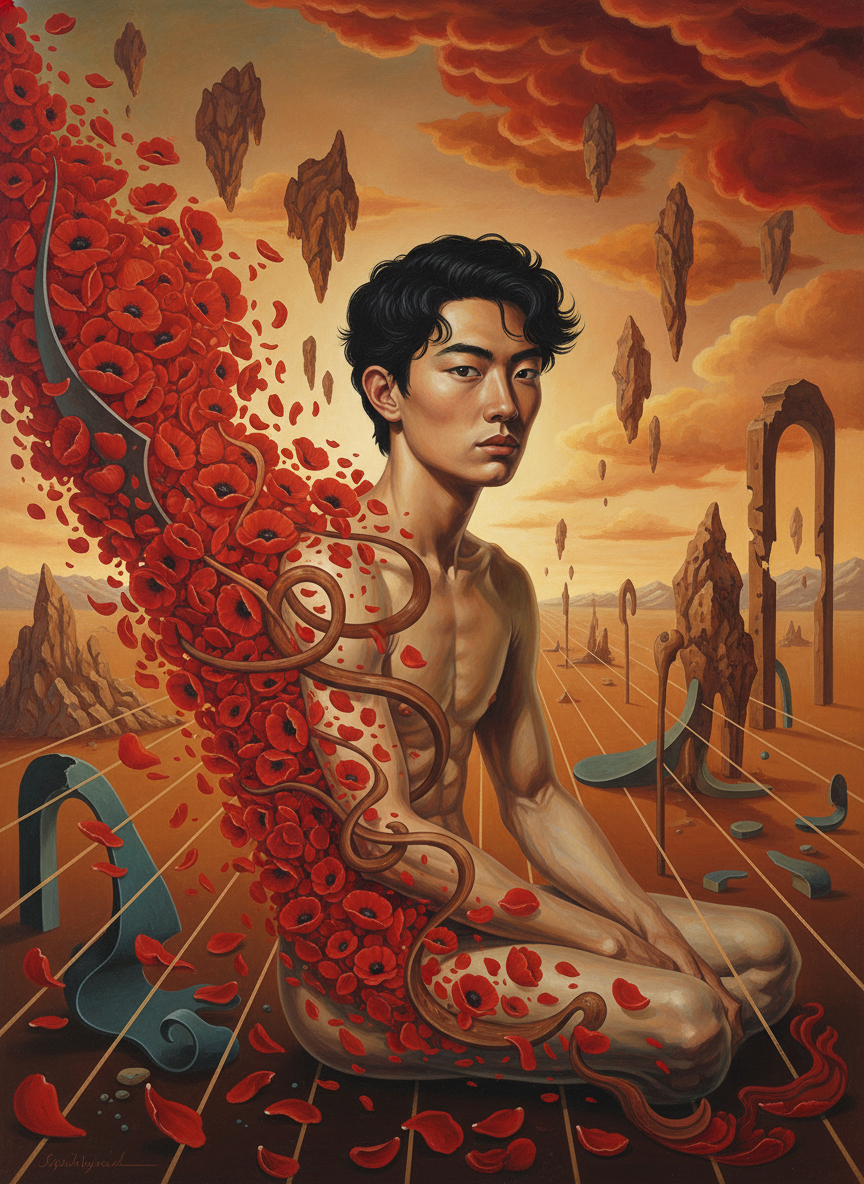 Jims asked, pulling down the blood-soaked shorts to see blood-soaked flesh, shivering.