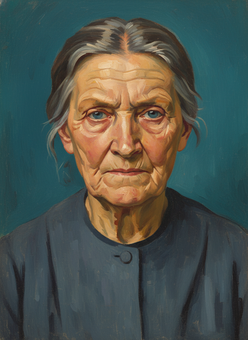 Grown pallid with age and encroaching cataracts, her eyes rested on Meggie’s startled face, grim and ironic.