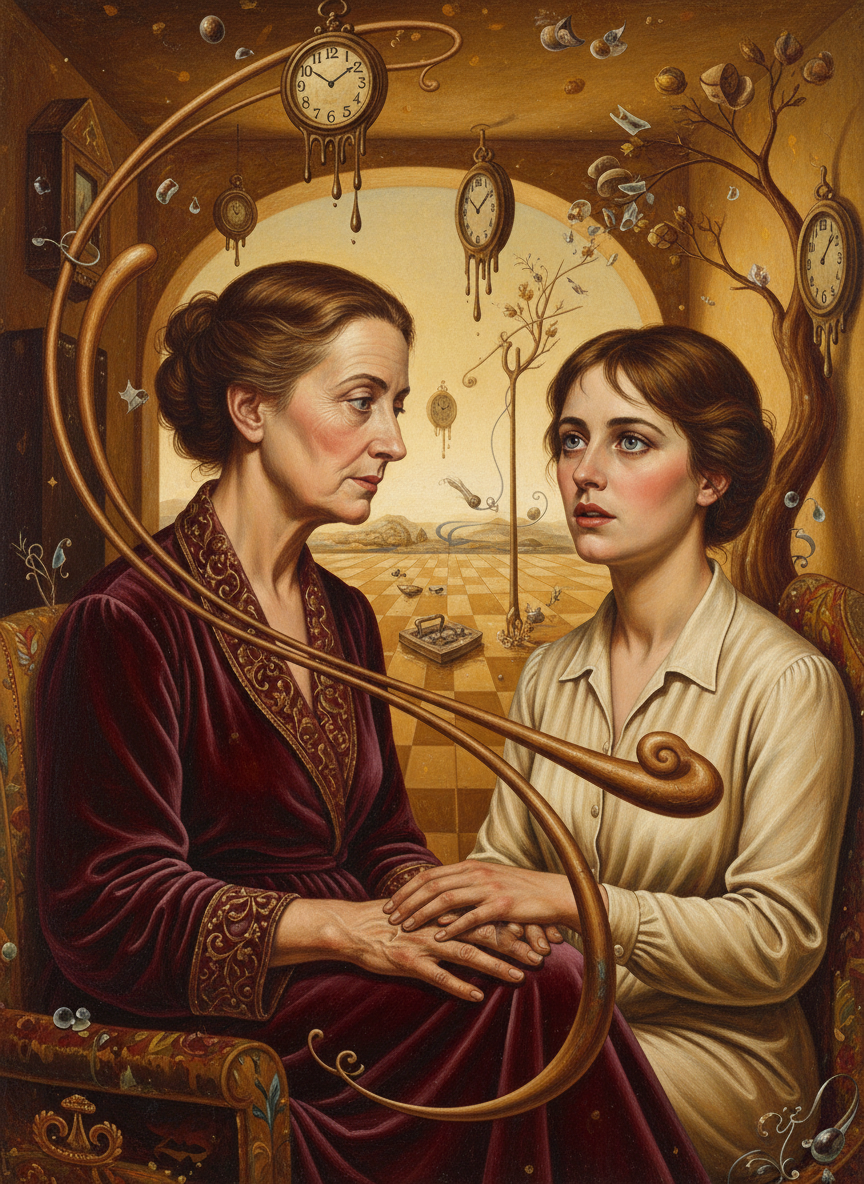 Suddenly Fee’s hand came out, rested on Meggie’s knee, and she was smiling—not bitterly or contemptuously, but with a curious sympathy.