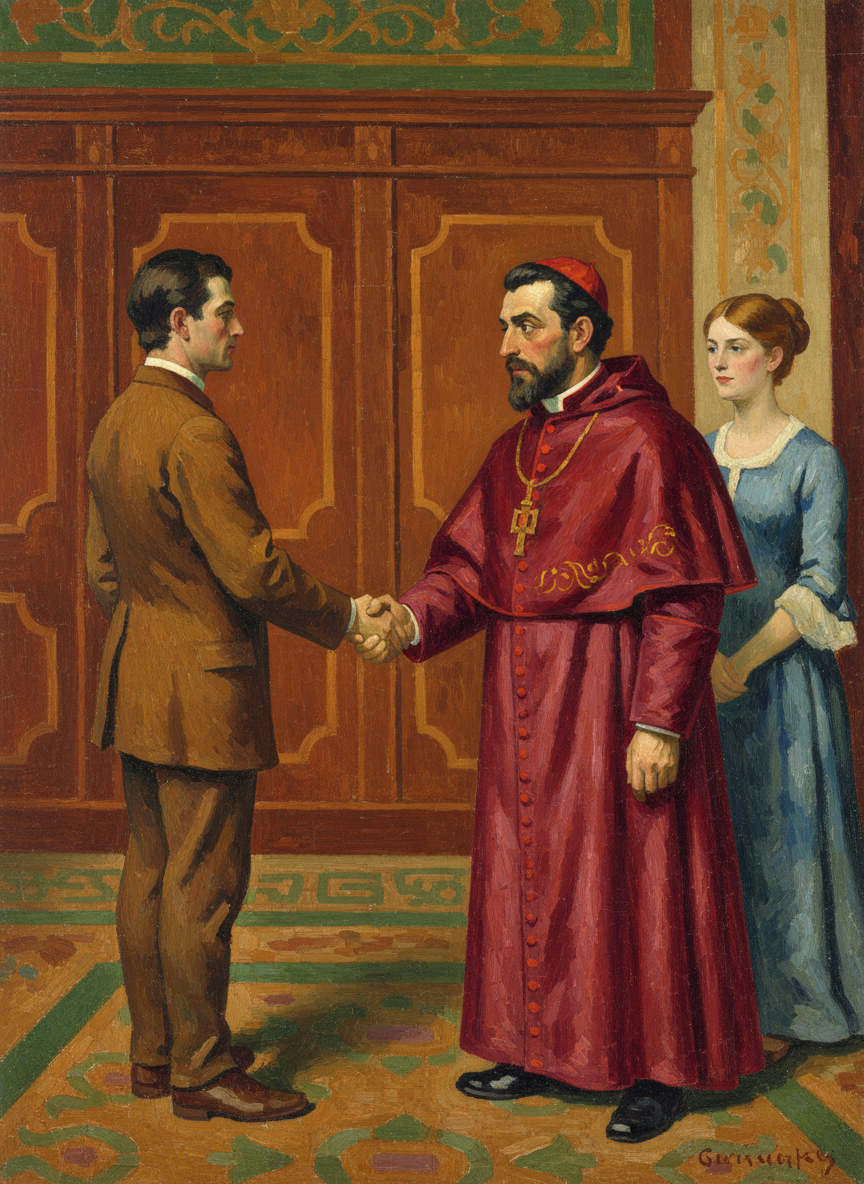 “Frank, this is marvelous,” said Cardinal Ralph, shaking him by the hand, then turning to Fee with his left brow raised.