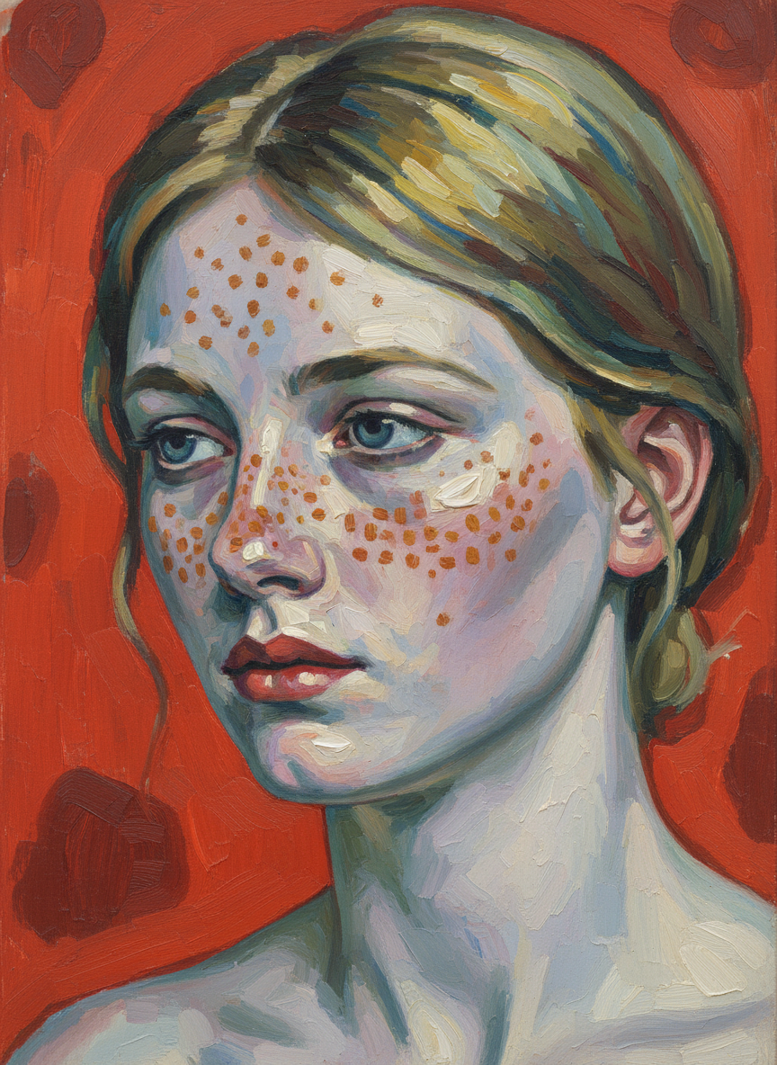 My freckles are a pain.”