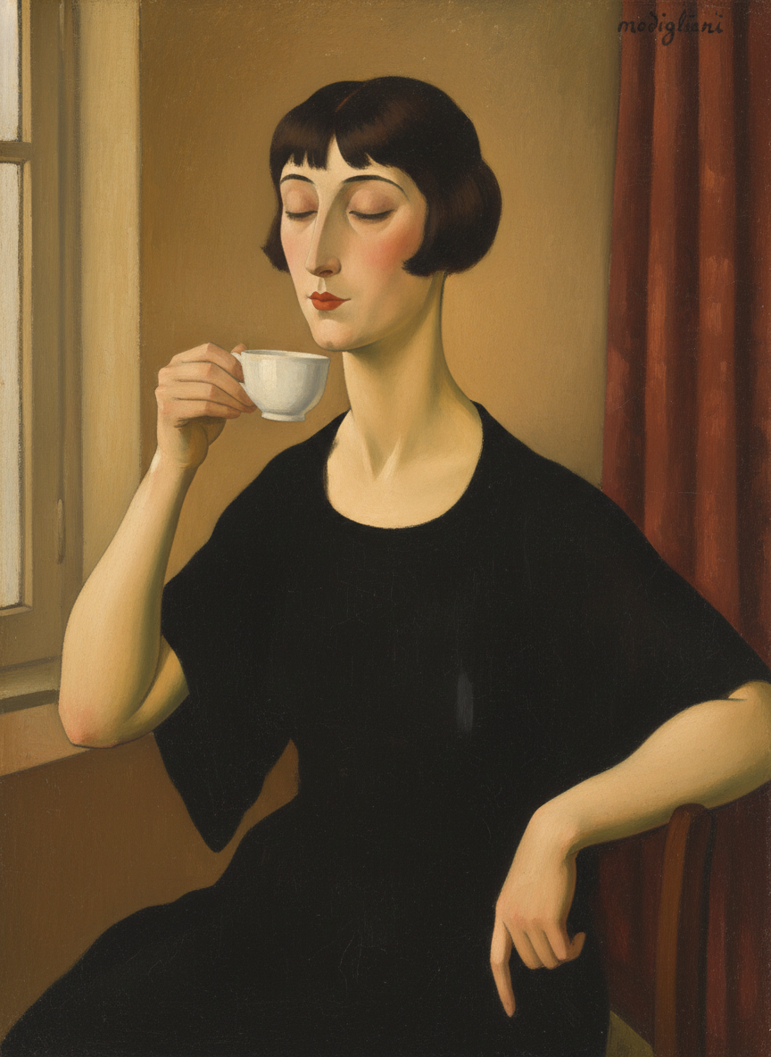 There’s nothing like a nice cup of tea,” sighed Fee, sipping.