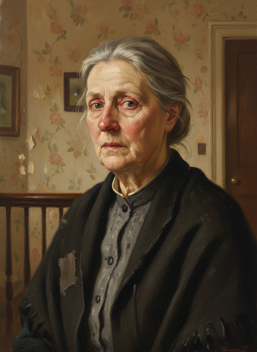 Mrs. Devine was a sixty-five-year-old Londoner with a doleful sniff, protruding eyes and a great contempt for Australia and Australians, though she wasn’t above robbing them.