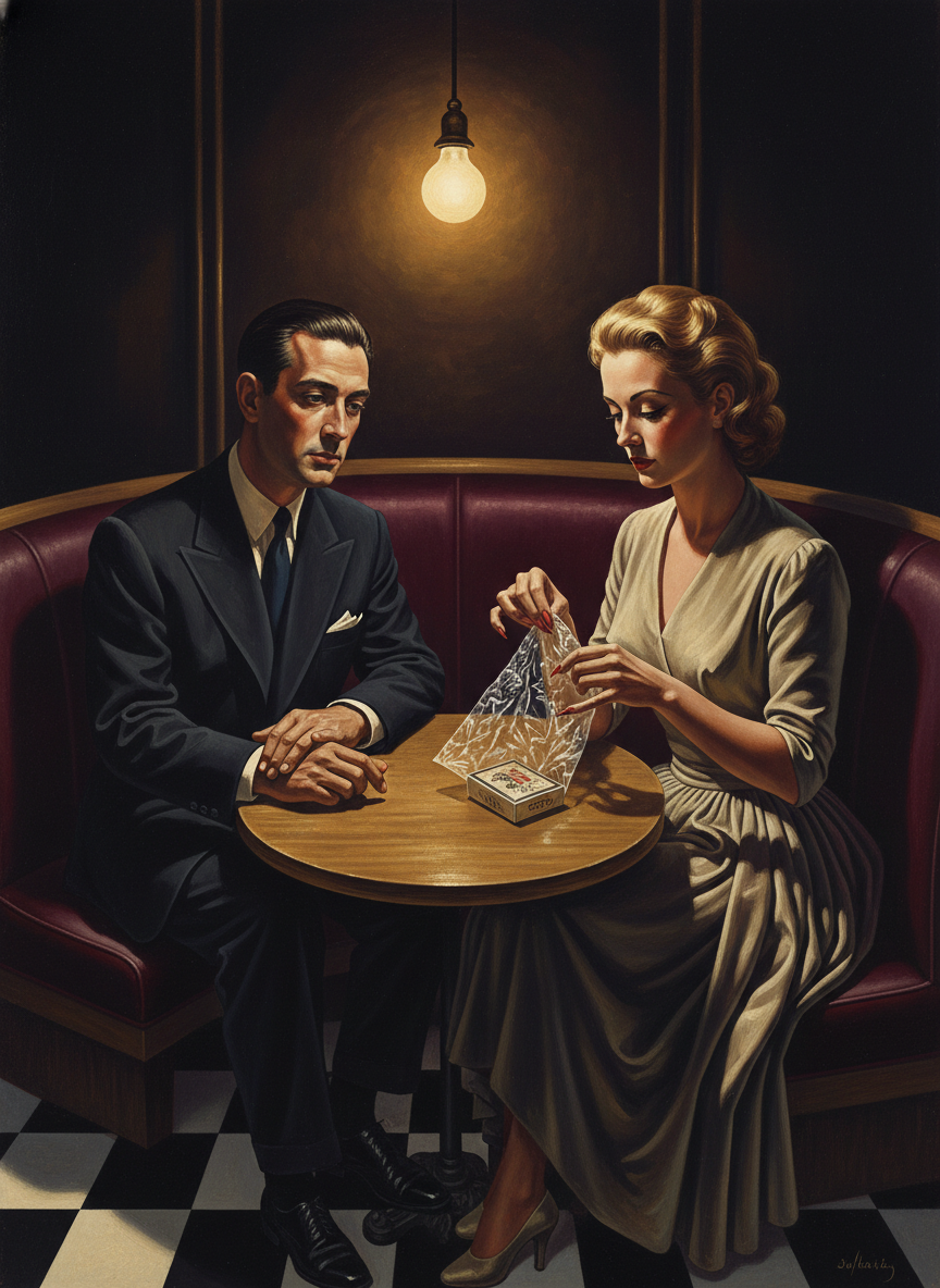However, he followed his casual invitation up, and bore her off to a dark little place in lower Elizabeth Street, where he was reasonably sure his wife wouldn’t think of looking for him.