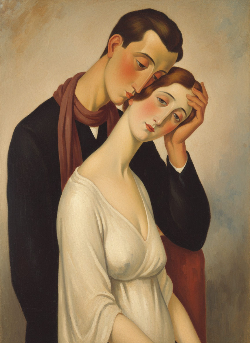 He sucked in his belly, turned, strutted to the bed and climbed onto it, began dropping expert little kisses down the side of her face, her neck, over her left breast.