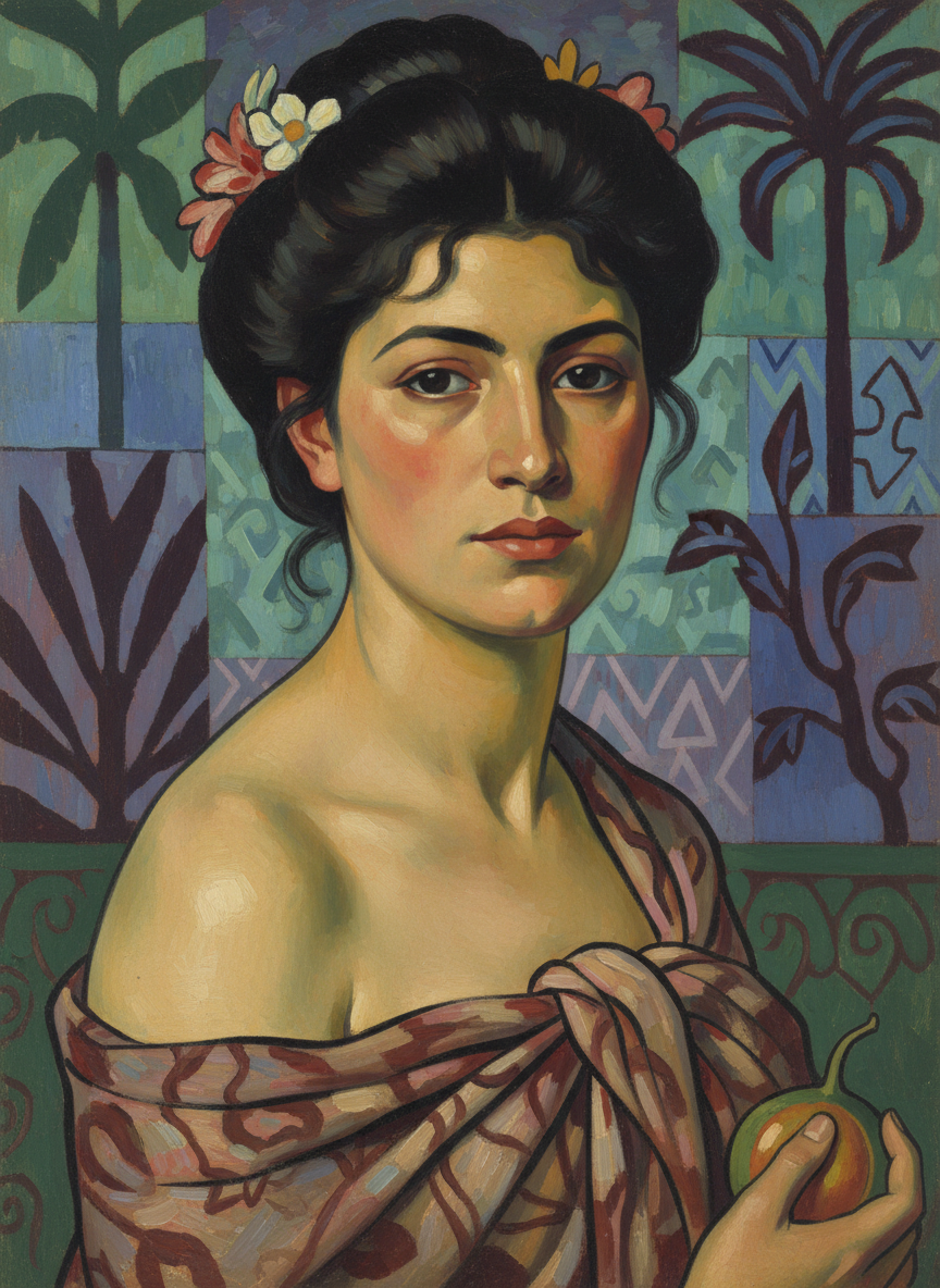 Tall, what the movie magazines always called sexsational, very dark of hair and eye, fair of skin, with magnificent breasts.