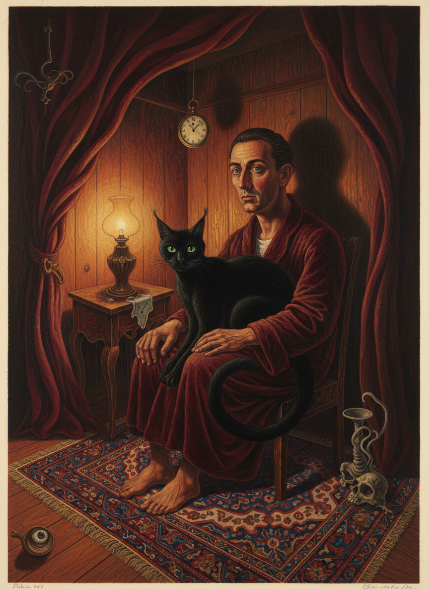 But on looking at his watch he saw it was still early, and knew the man who had so much power now that His Holiness lay near death would still be wakeful, sharing the nocturnal habits of his cat.
