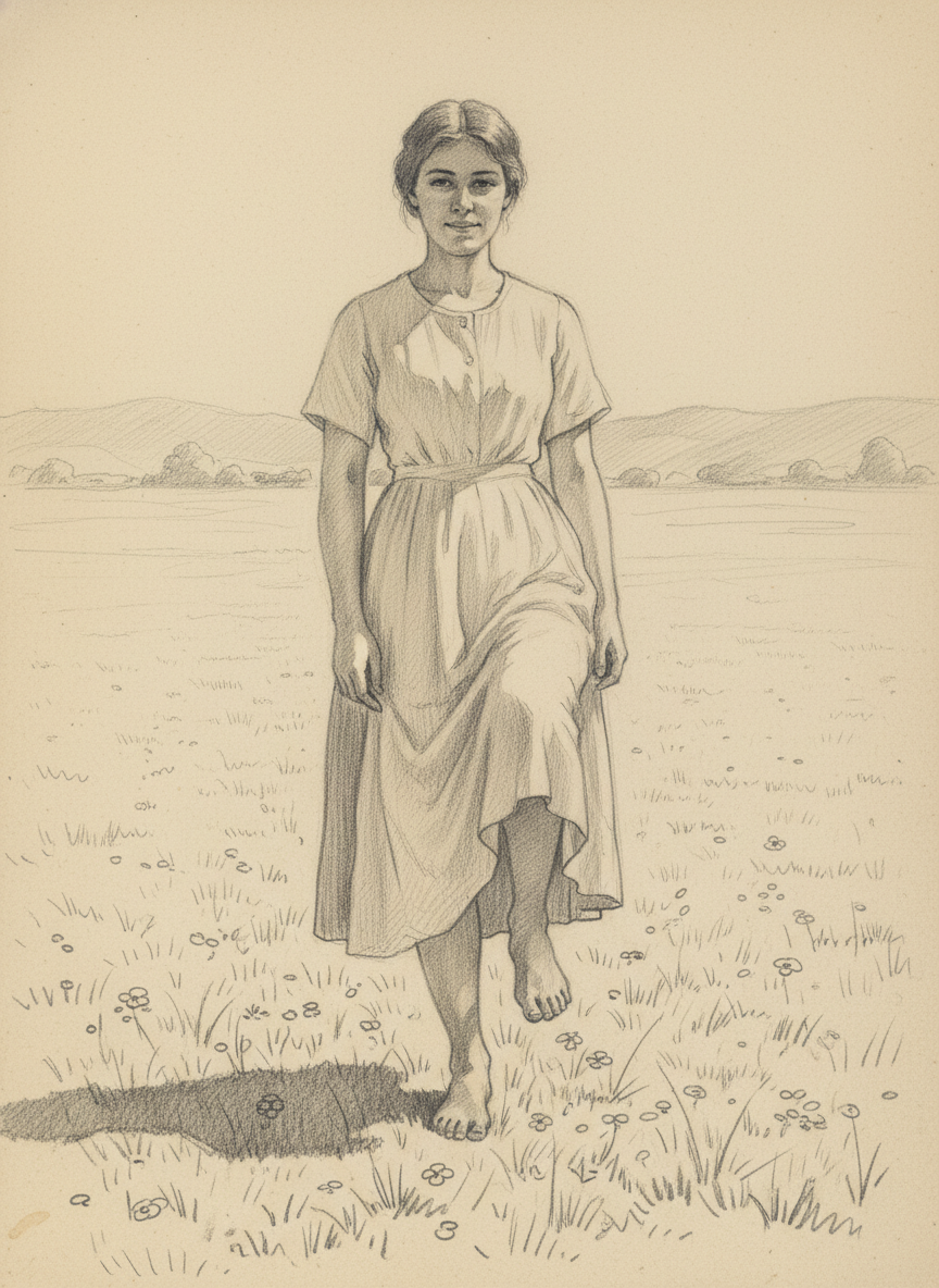 I can walk across a paddock of bindy-eye burns and pick them out of my feet without feeling them,” she said proudly.