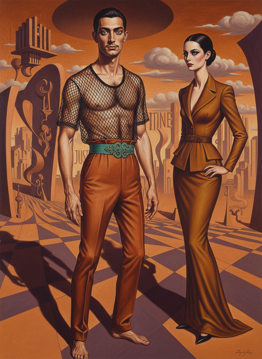 Justine ran her eyes over his clothes with approval; very casual, very Italian.