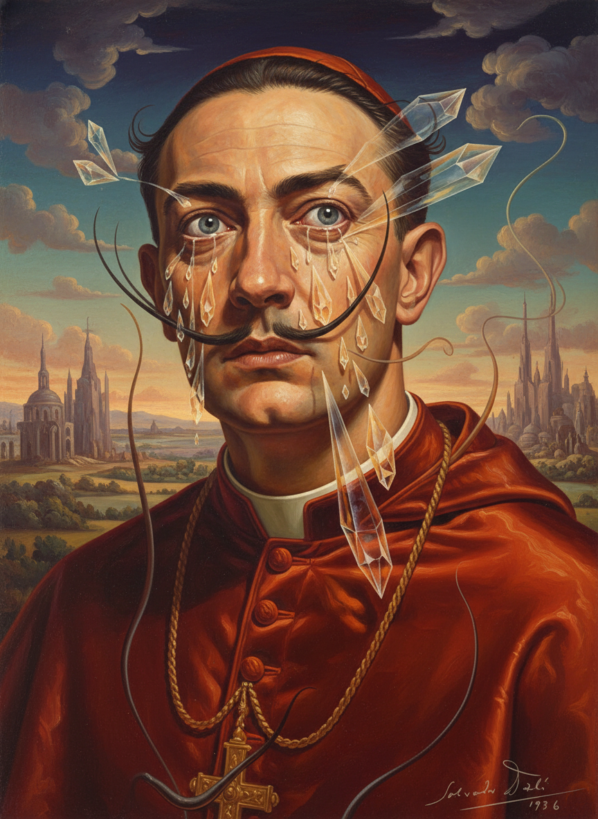 Cardinal Ralph looked through his tears, and knew there was no pain.