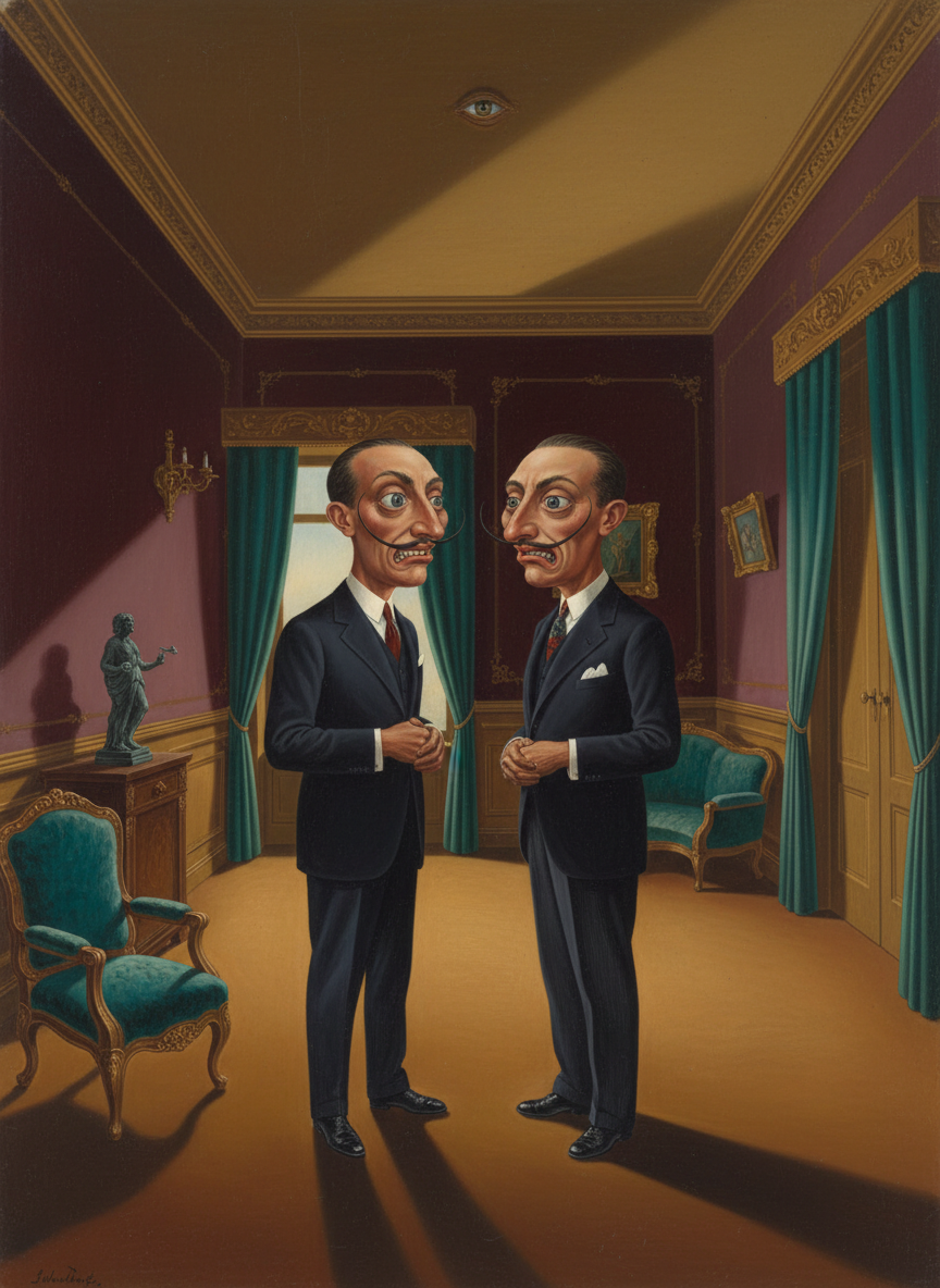 After a while he said, “I’m so pleased Frank came,” looking to where Frank was t