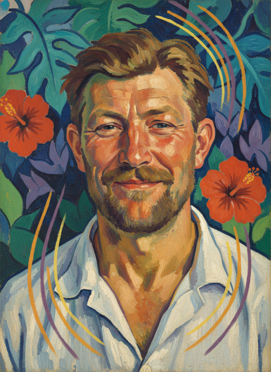 The soundless laugh quivered in him; fair, fat, forty and flatulent.