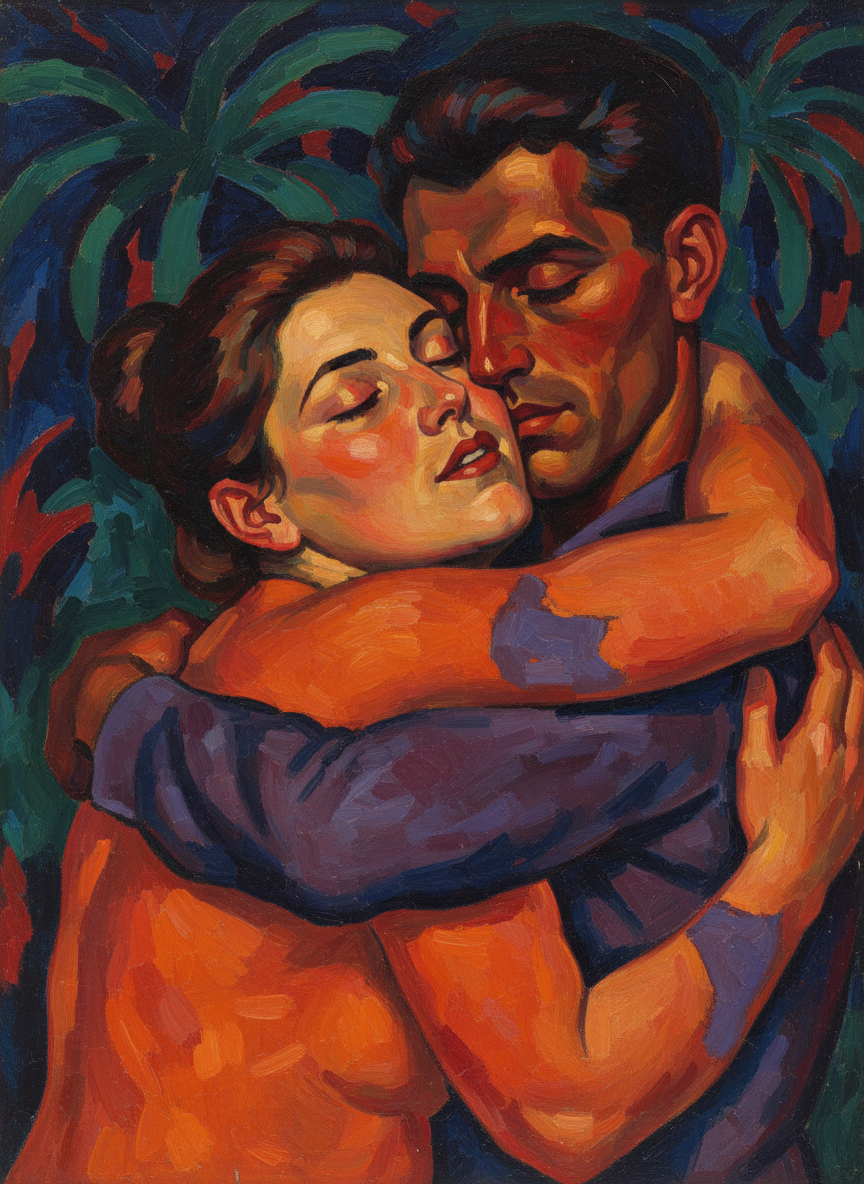 While the world sank down to the minute width of the firelight lapping against darkness, she opened herself to what he wanted, and learned something he had kept entirely concealed for as long as she had known him; that he must have made love to her in imagination a thousand times.