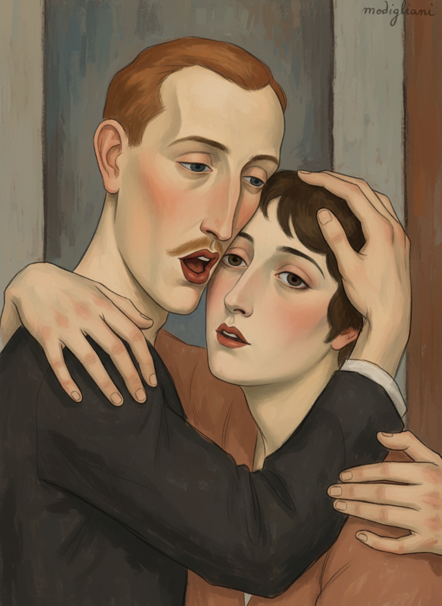 Still she was taken unaware, knew a suffocated surprise when he slipped his arms across her back, took her head in his hands and held her close enough to see there was nothing controlled about his mouth, shaped now solely because of her, and for her.