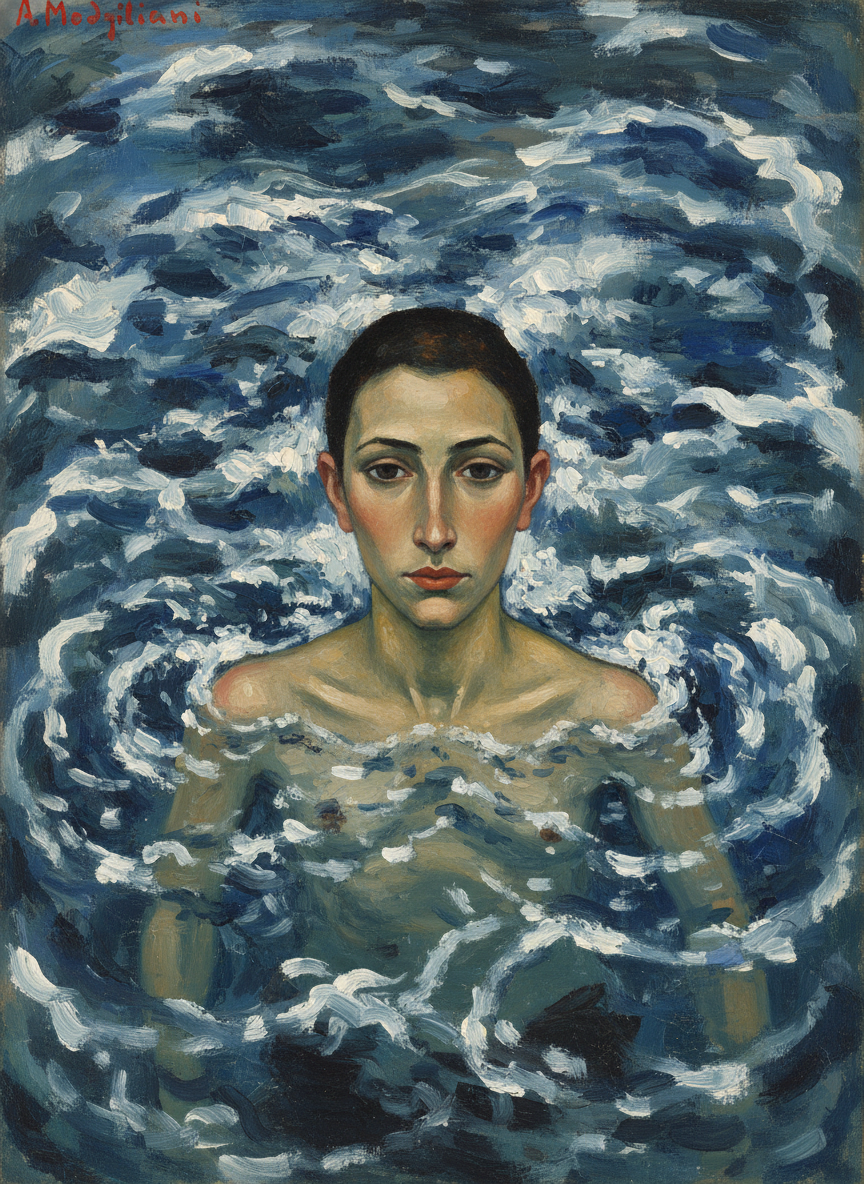 The current was vicious, he could feel it tugging at his legs to draw him under, but he was too strong a swimmer to be worried by it.