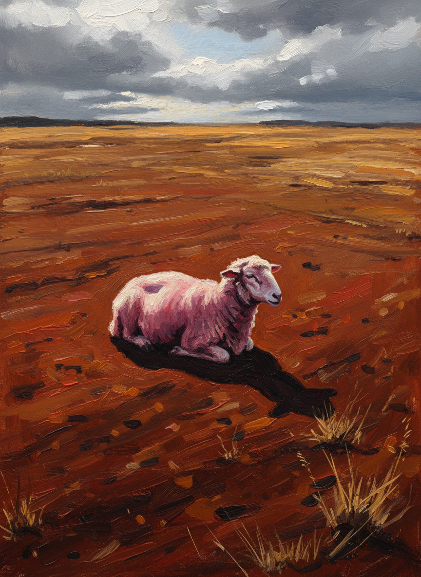 No consolation to the freshly shorn sheep, which shivered miserably.