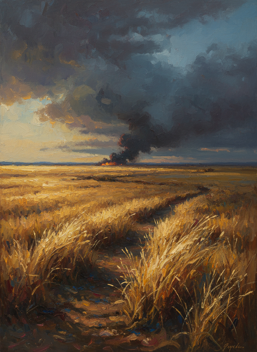 It was times like this, a year or two after heavy rain had made the grass grow so long and tinder-lush, that Gilly saw its big fires, the ones which sometimes burned out of control for hundreds of miles.
