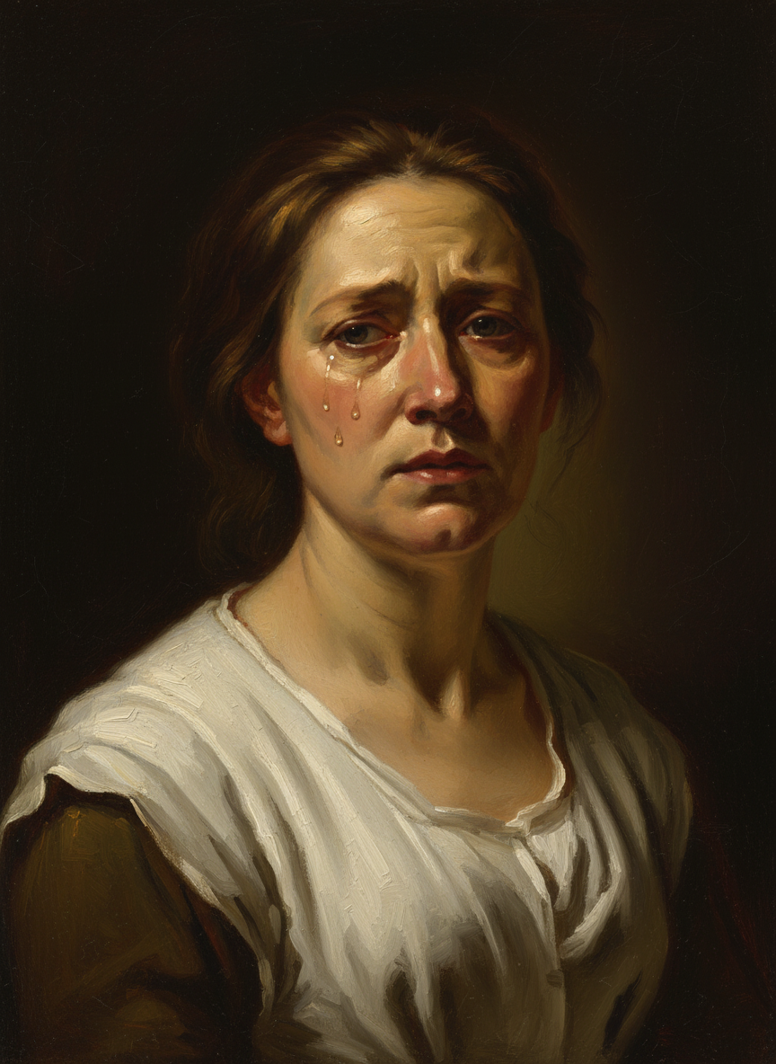 Smith tried to persuade her to eat, tears running down her face to see the girl’s still, silent shock, the way she did not weep.