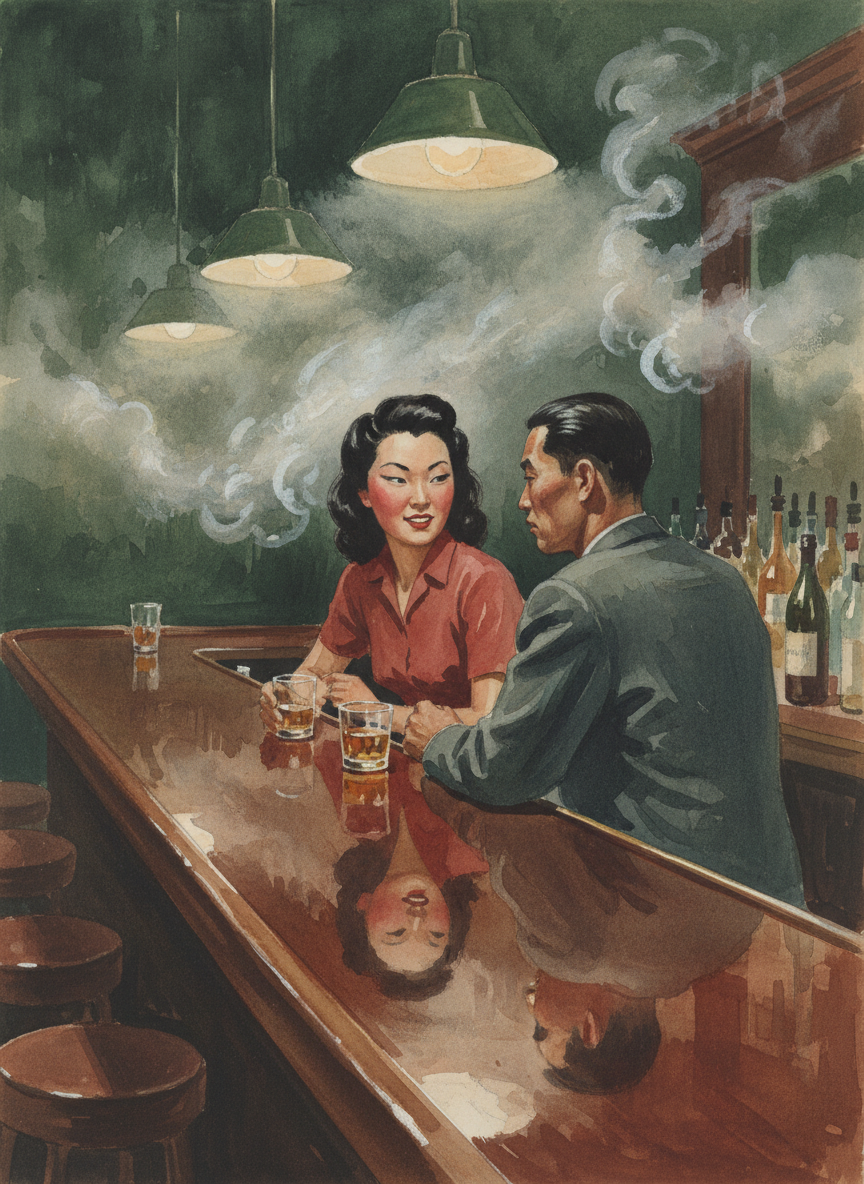 李彤突然转过头来对周大庆道,她的两颧已经泛起了酒晕,嘴角笑得高高地挑起,周大庆窘住了,赶快嗫嚅地辩说道: